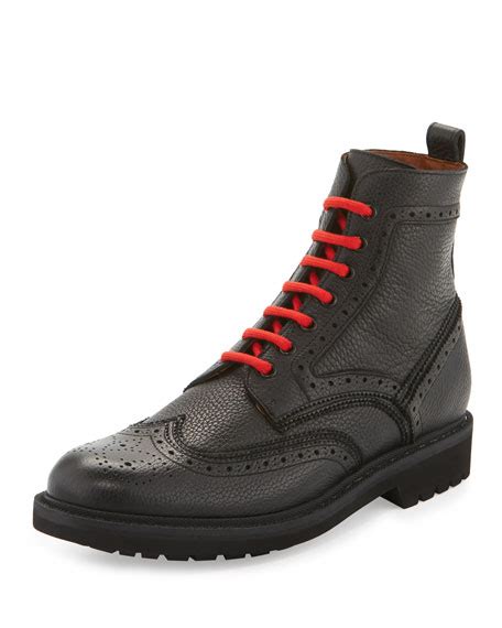 givenchy wing tip boot|givenchy boots.